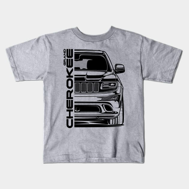 Grand Cherokee SRT8 Kids T-Shirt by idrdesign